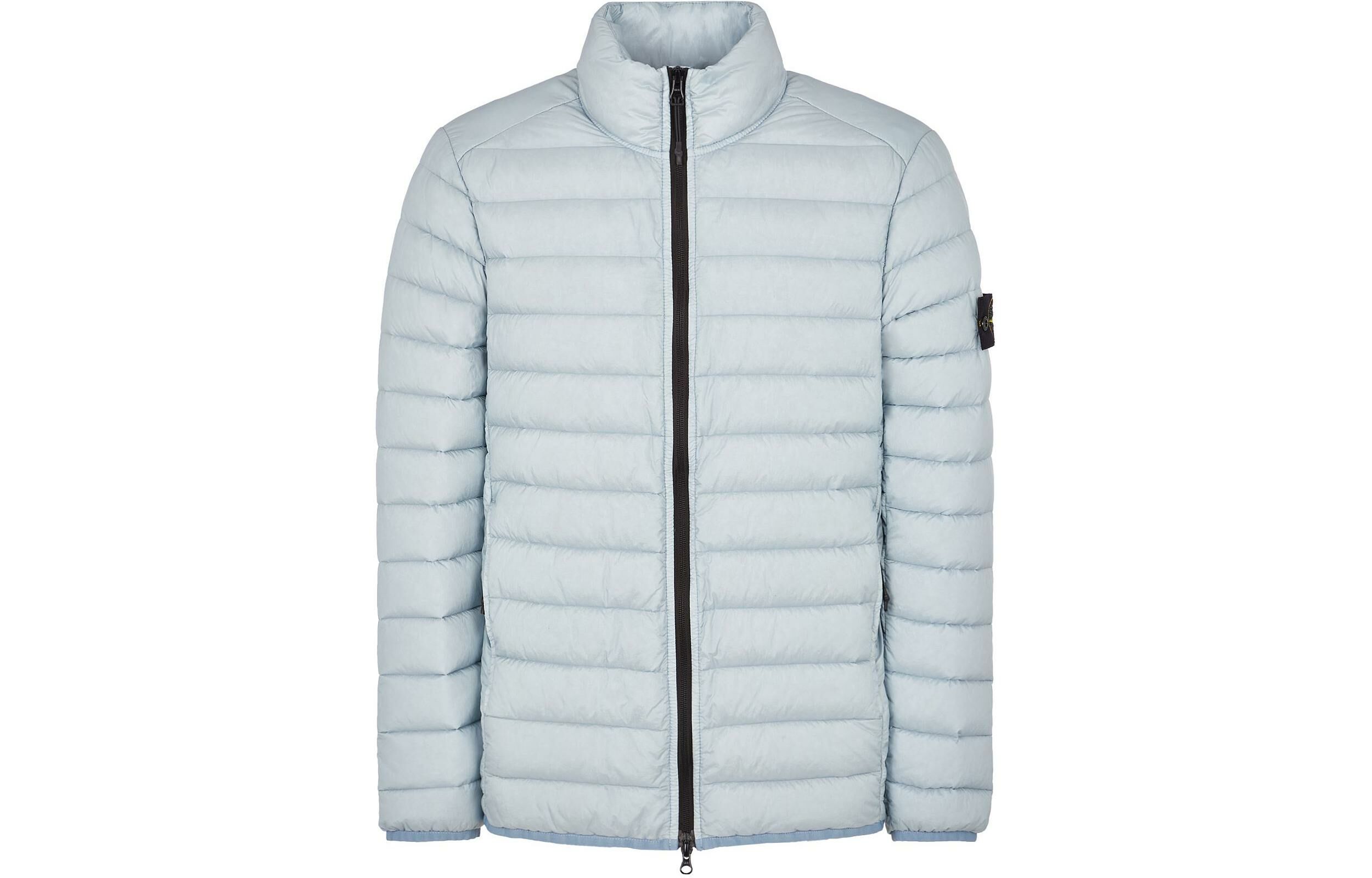 【代購】STONE ISLAND SS24 Down Jacket Men's Ice Frost Blue