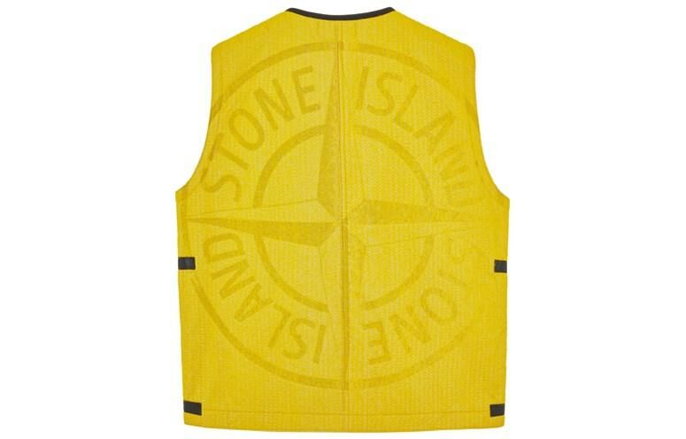 【代購】STONE ISLAND Vests Men Yellow