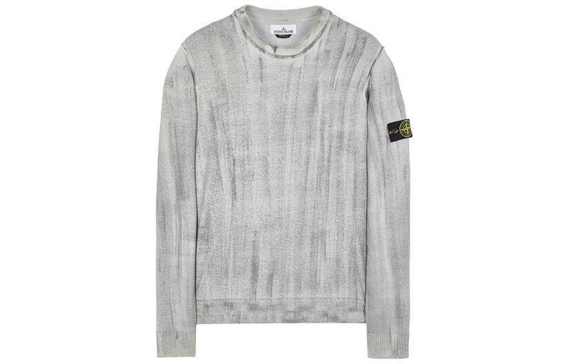【代購】STONE ISLAND Sweatshirts Men Pearl Gray