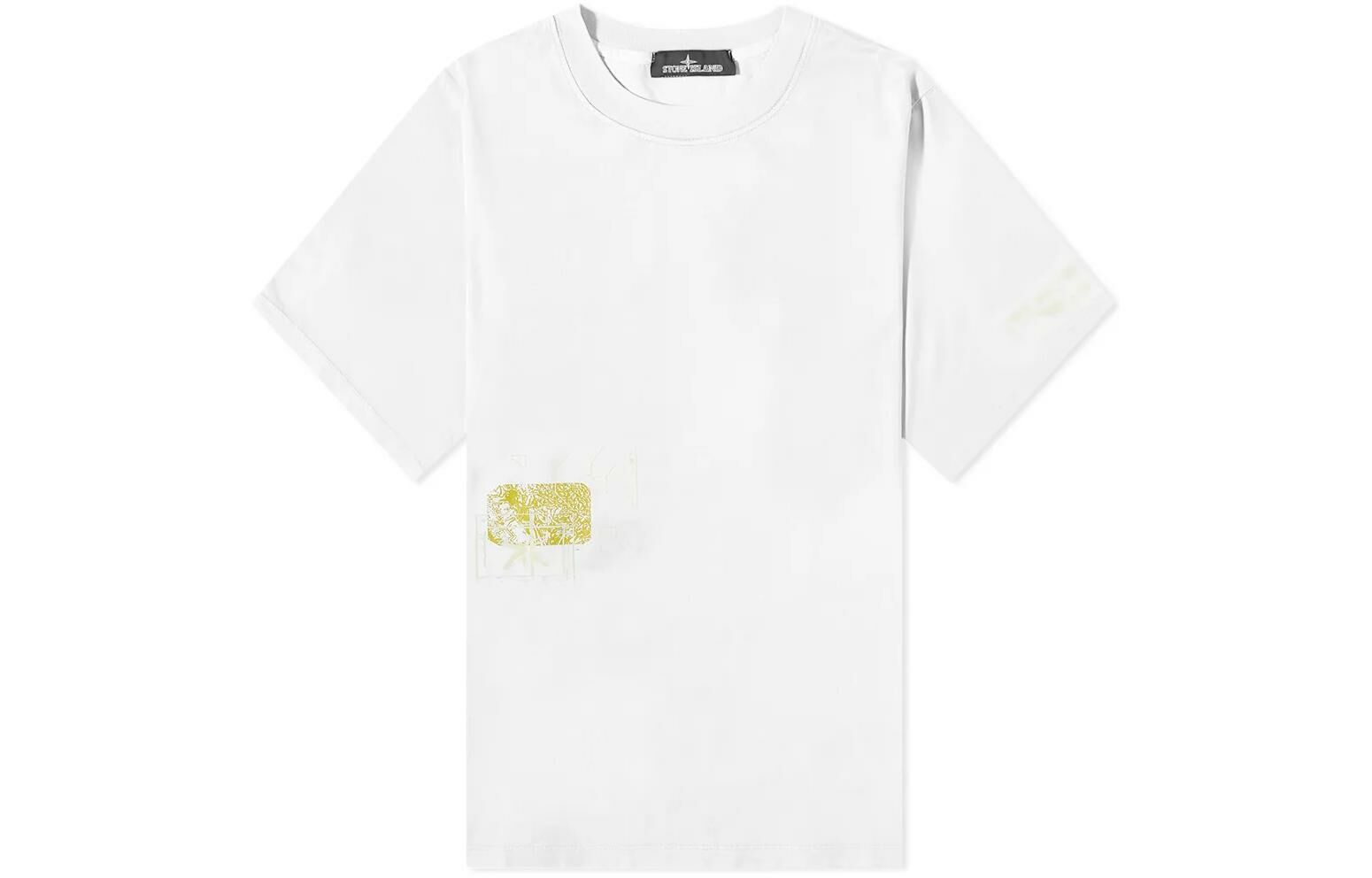 【代購】STONE ISLAND T-Shirts Men White