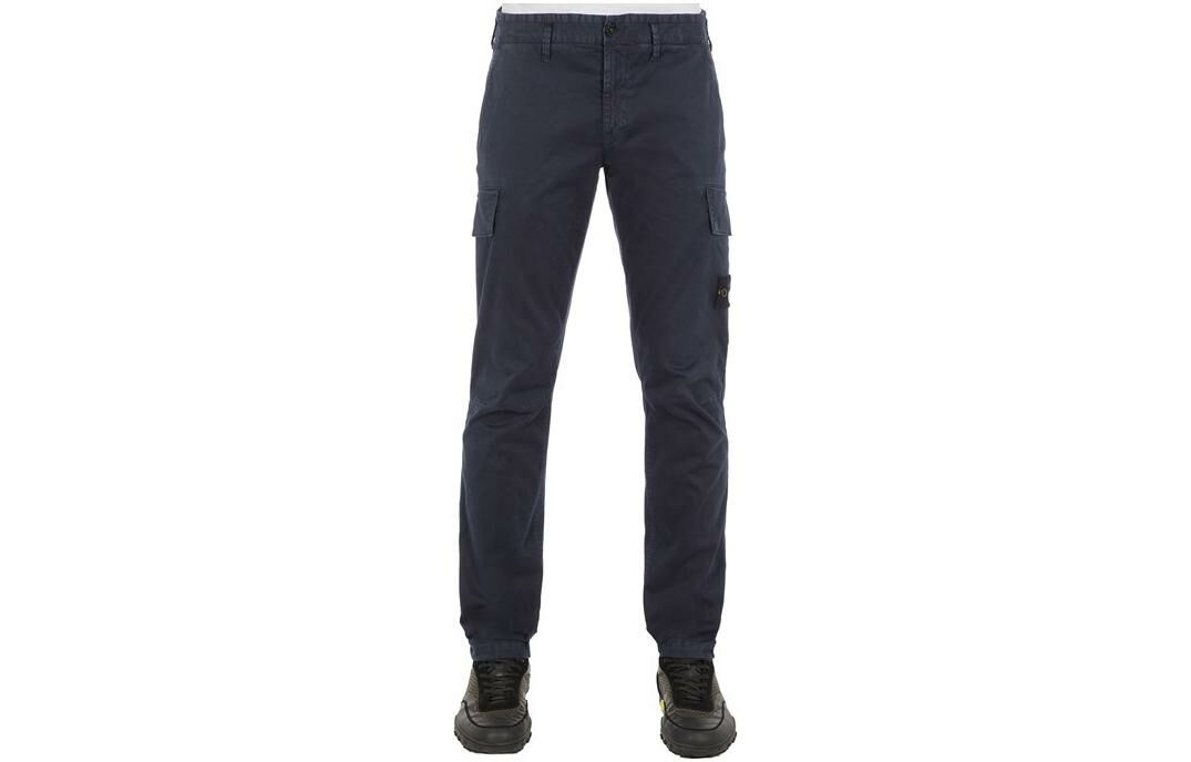 【代購】STONE ISLAND Casual Pants Men Dark Blue