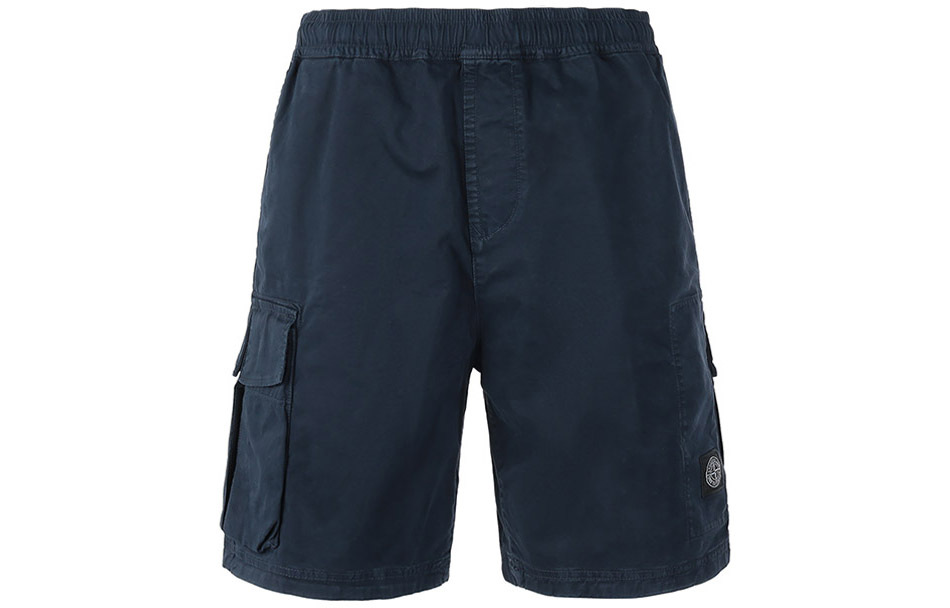 【代購】STONE ISLAND Cargo Shorts Men Dark Blue