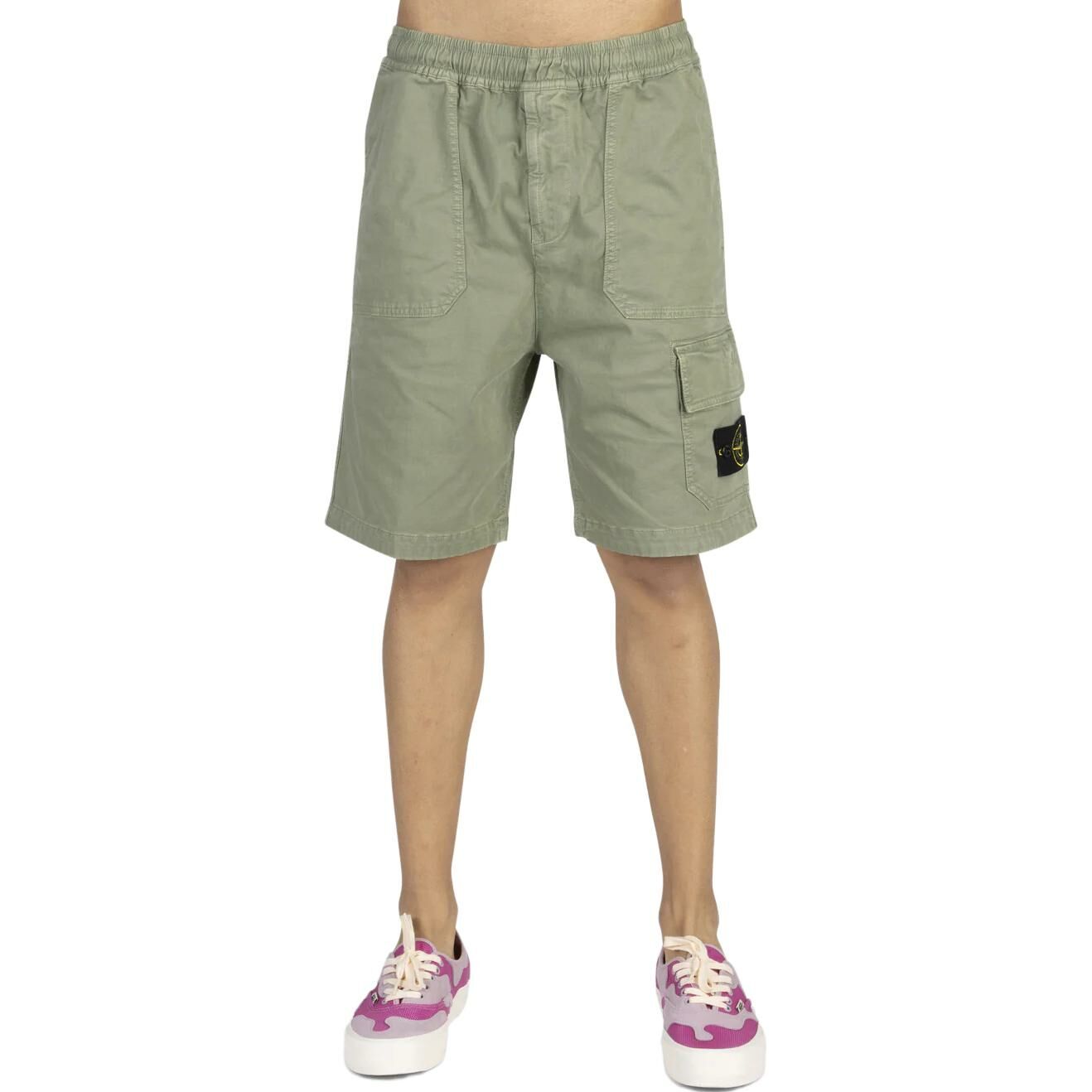 【代購】STONE ISLAND Casual Shorts Men Green