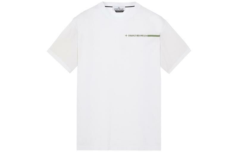 【代購】STONE ISLAND T-Shirts Men White
