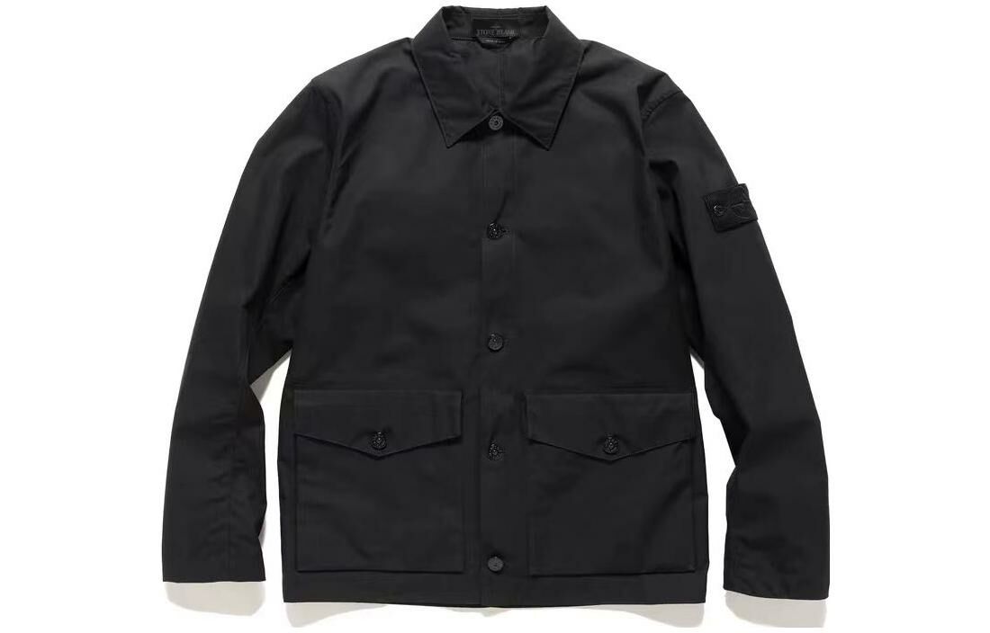 【代購】STONE ISLAND Jackets Coats Men's Black