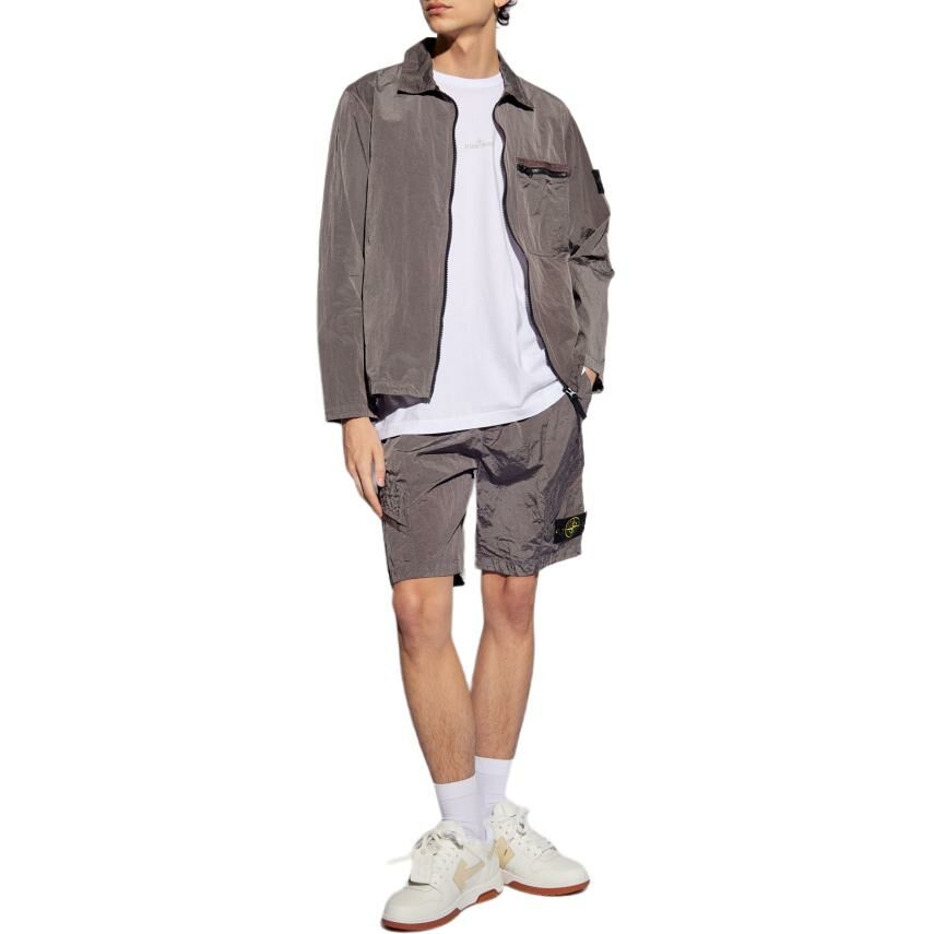 【代購】STONE ISLAND Casual Shorts Men's Gray