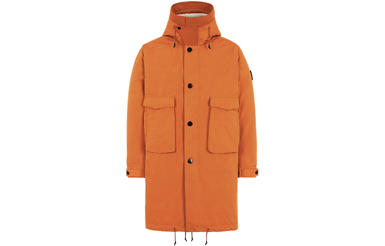 【代購】STONE ISLAND Parka Coats Unisex Orange