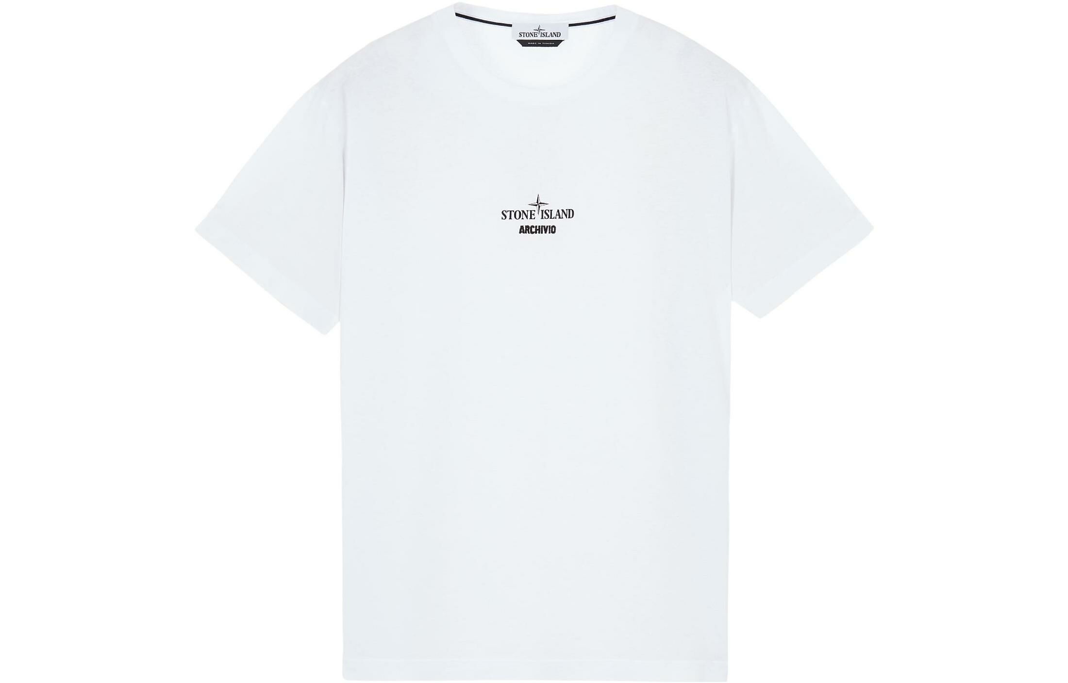 【代購】STONE ISLAND T-Shirt Men's White