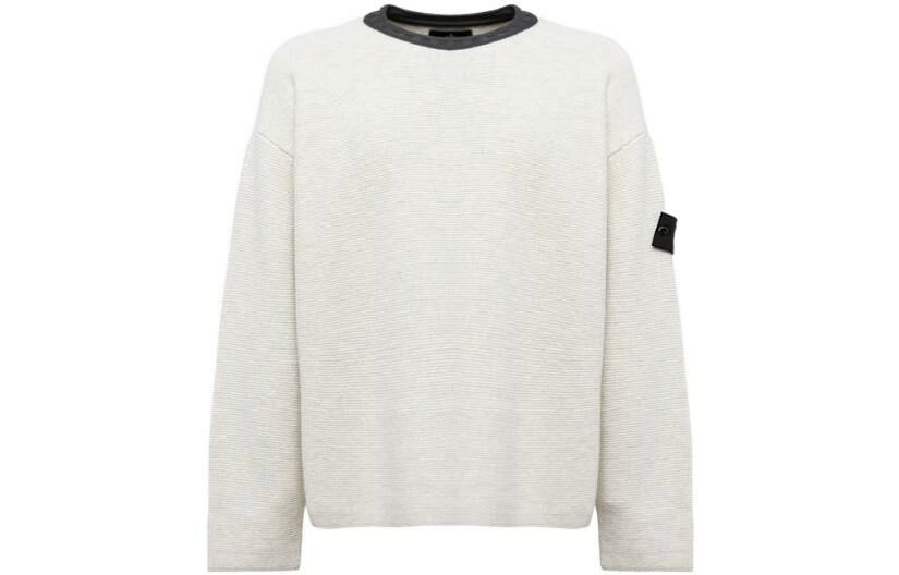 【代購】STONE ISLAND Sweaters Men Ecru