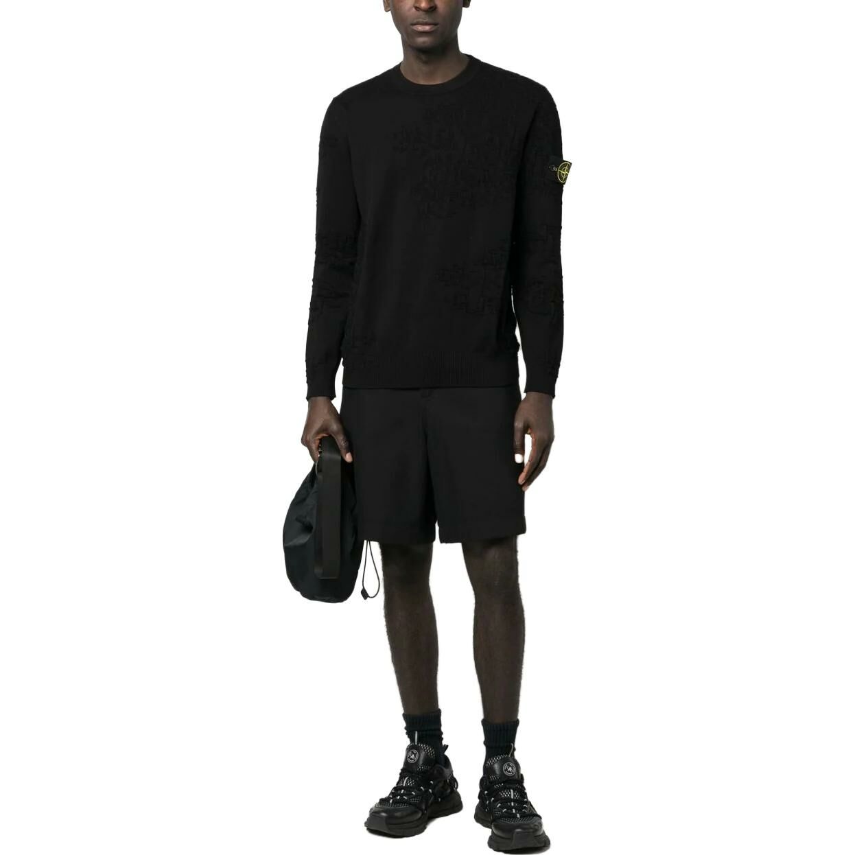 【代購】STONE ISLAND Sweatshirts Men Black