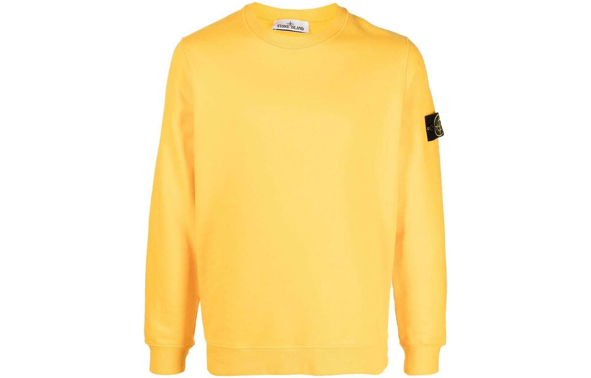【代購】STONE ISLAND Sweatshirt Men's Yellow