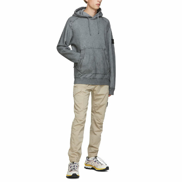 【代購】STONE ISLAND Winter Sweatshirt Men's Gray