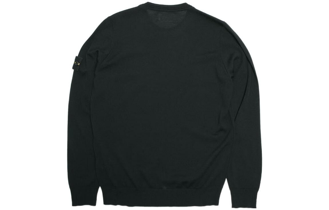 【代購】STONE ISLAND Logo Patch Crewneck Jumper