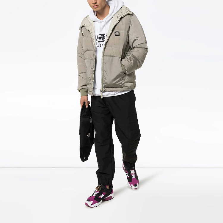 【代購】STONE ISLAND Down Jacket Unisex Metallic