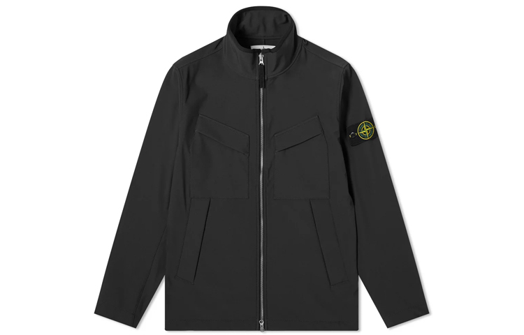 【代購】STONE ISLAND Fall Jacket Men's Black