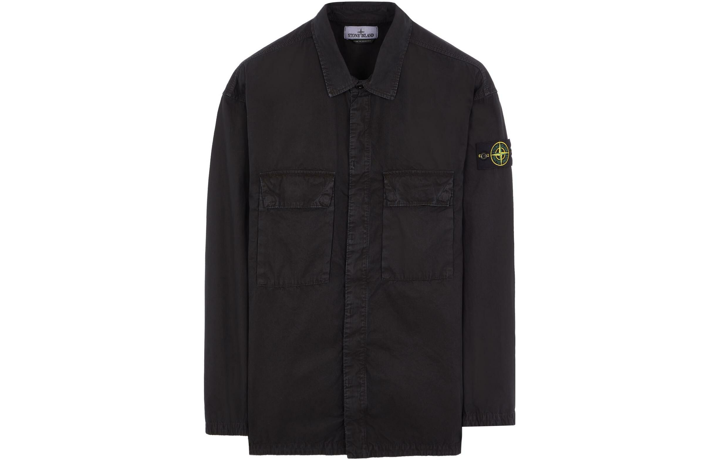 【代購】STONE ISLAND Jackets Coats Men's Washed Black