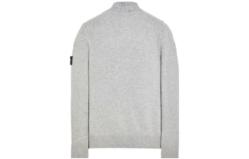 【代購】STONE ISLAND High Neck Knitted Cardigan