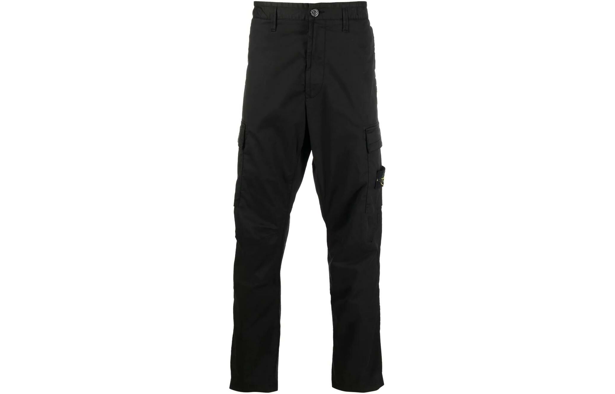 【代購】STONE ISLAND Compass-badge Tapered Cargo Trousers