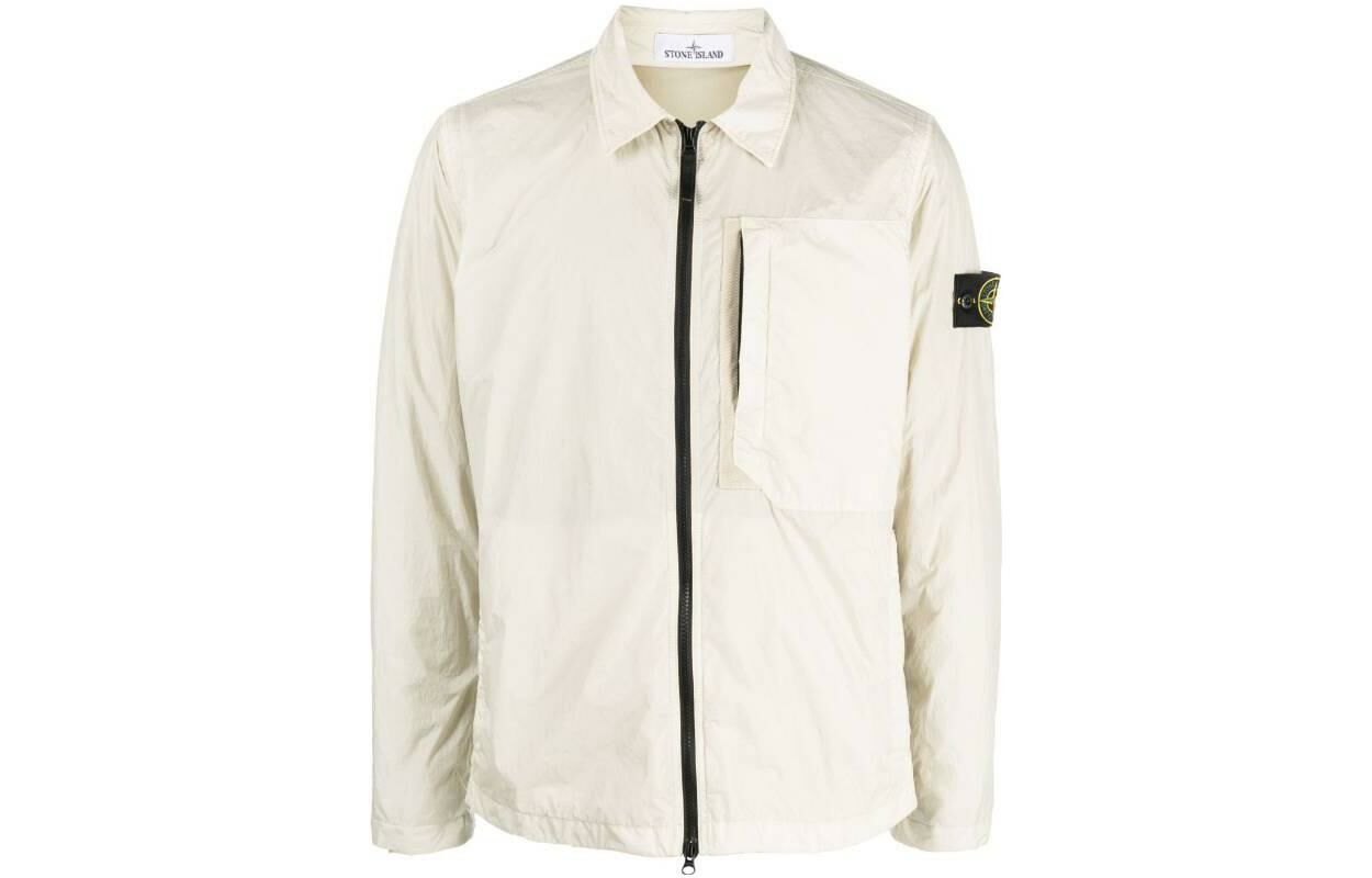 【代購】STONE ISLAND FW23 Jackets Coats Men's White