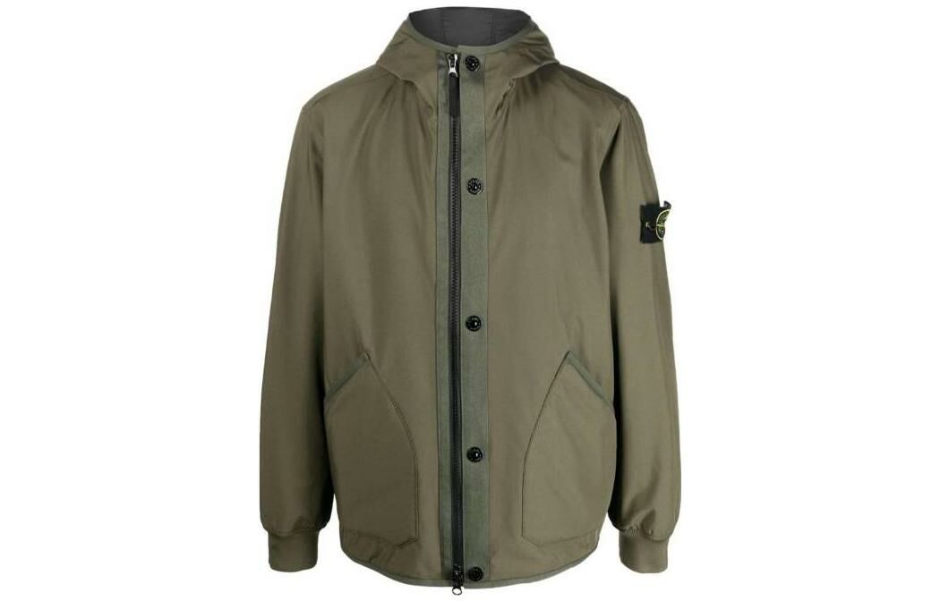【代購】STONE ISLAND Compass-patch Hooded Jacket