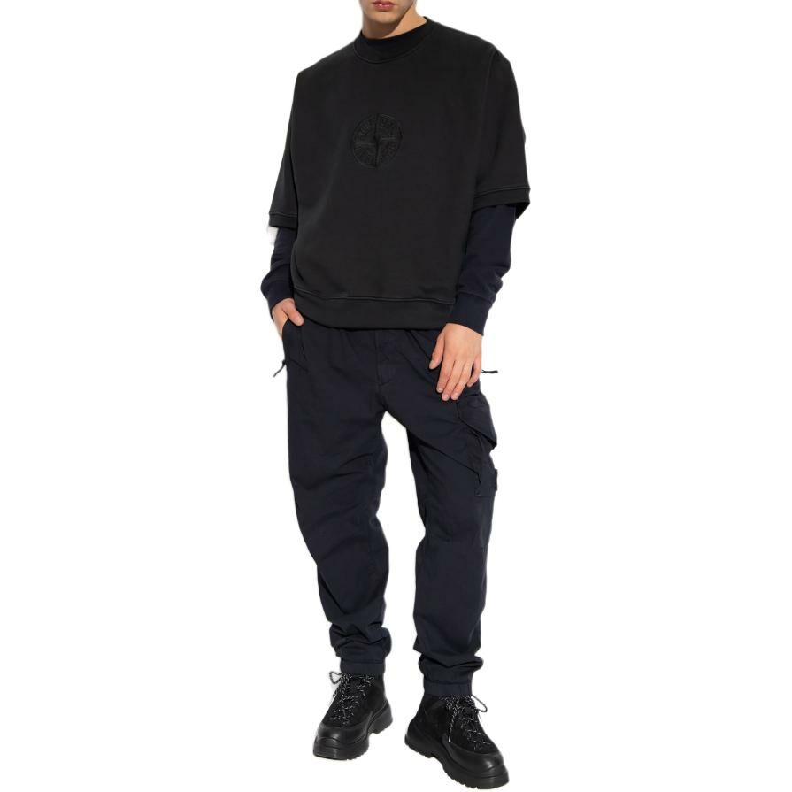 【代購】STONE ISLAND Sweatshirt Men's Black