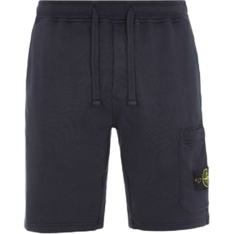 【代購】STONE ISLAND 64651 Cotton Fleece Garment Dyed Shorts