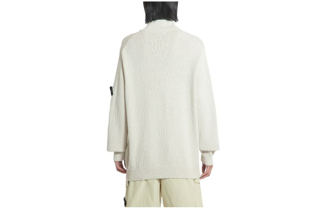 【代購】STONE ISLAND Compass-badge Bouclé Jumper