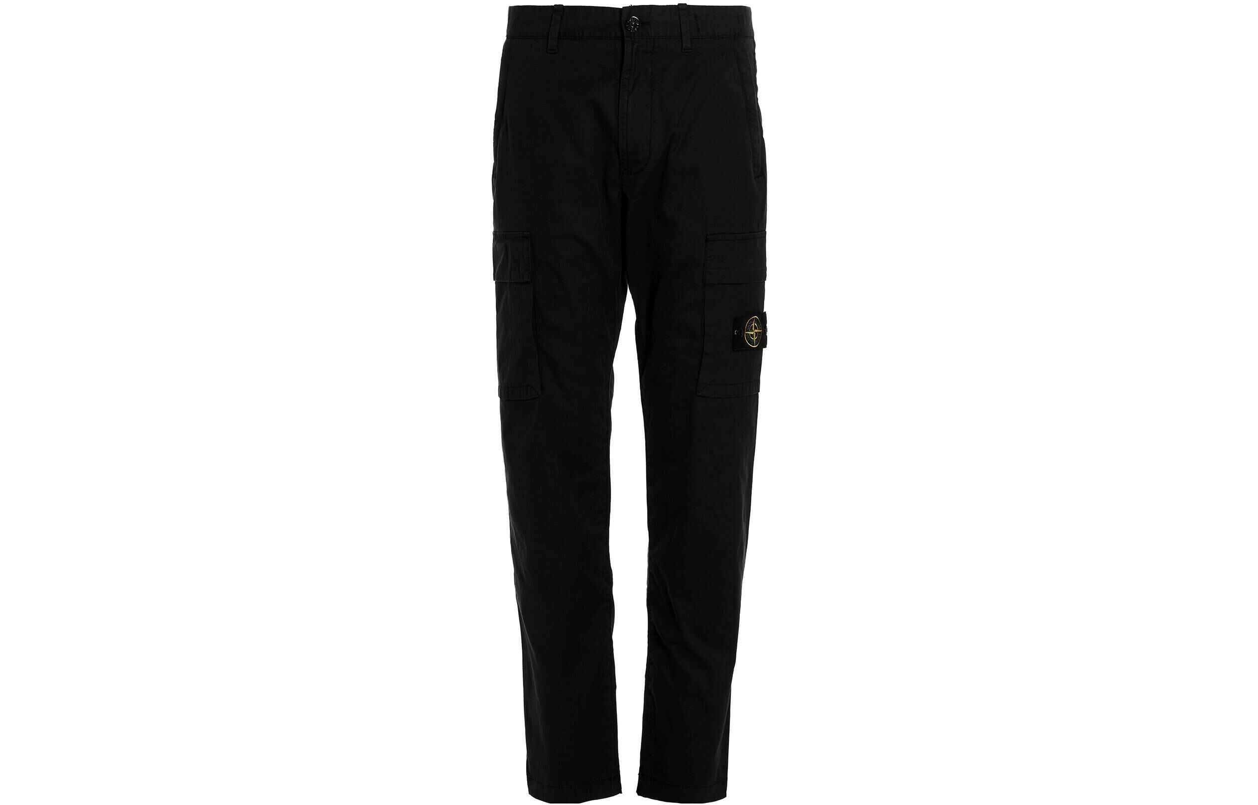 【代購】STONE ISLAND Casual Pants Men Black