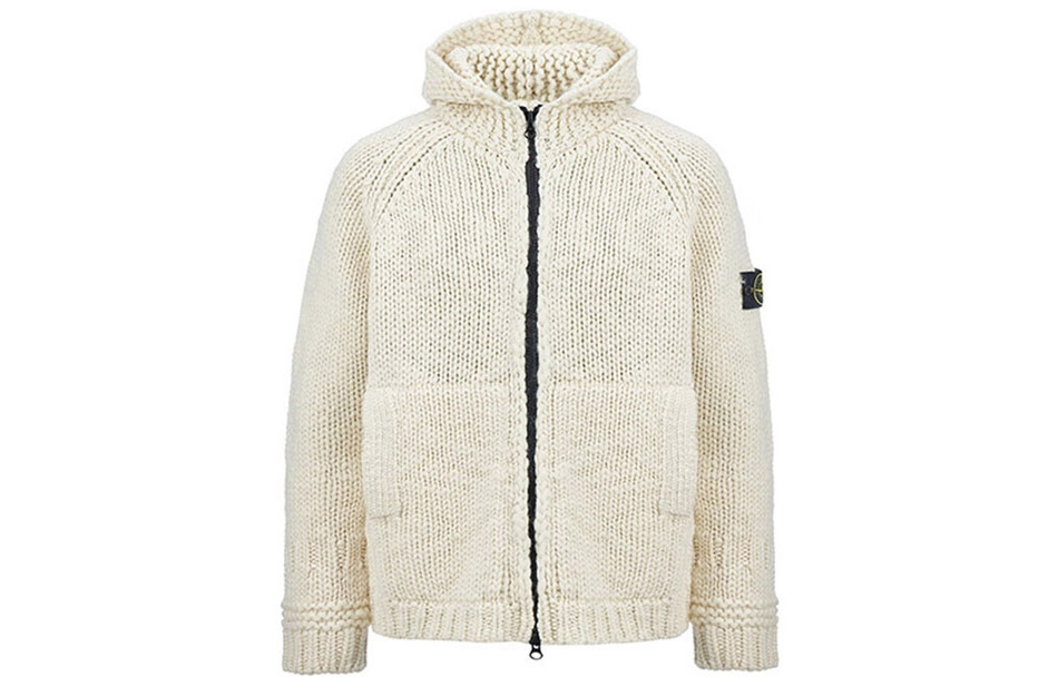 【代購】STONE ISLAND Sweater Men's Ecru