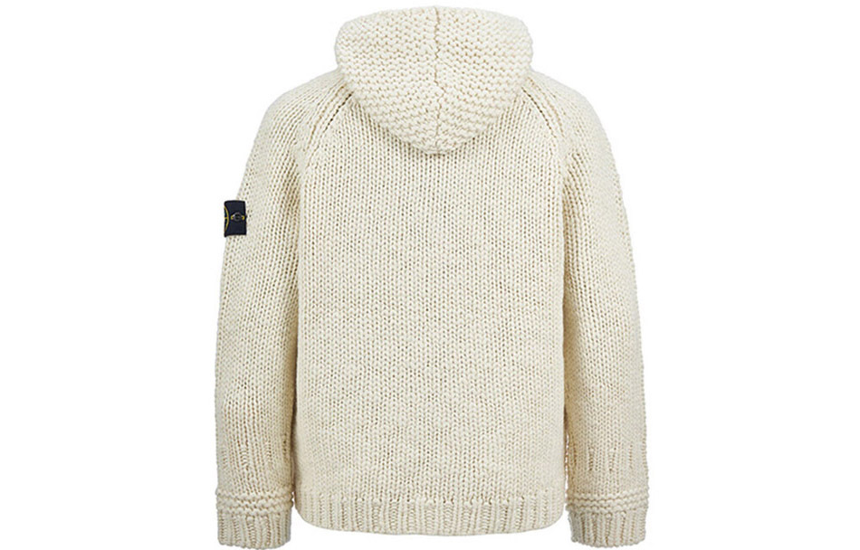 【代購】STONE ISLAND Sweater Men's Ecru