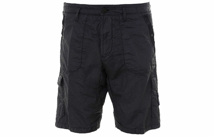 【代購】STONE ISLAND Cargo Shorts Men Black