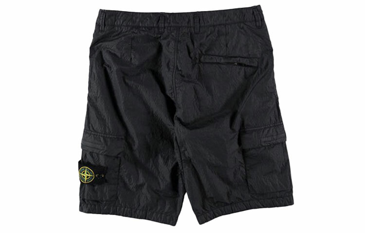 【代購】STONE ISLAND Cargo Shorts Men Black