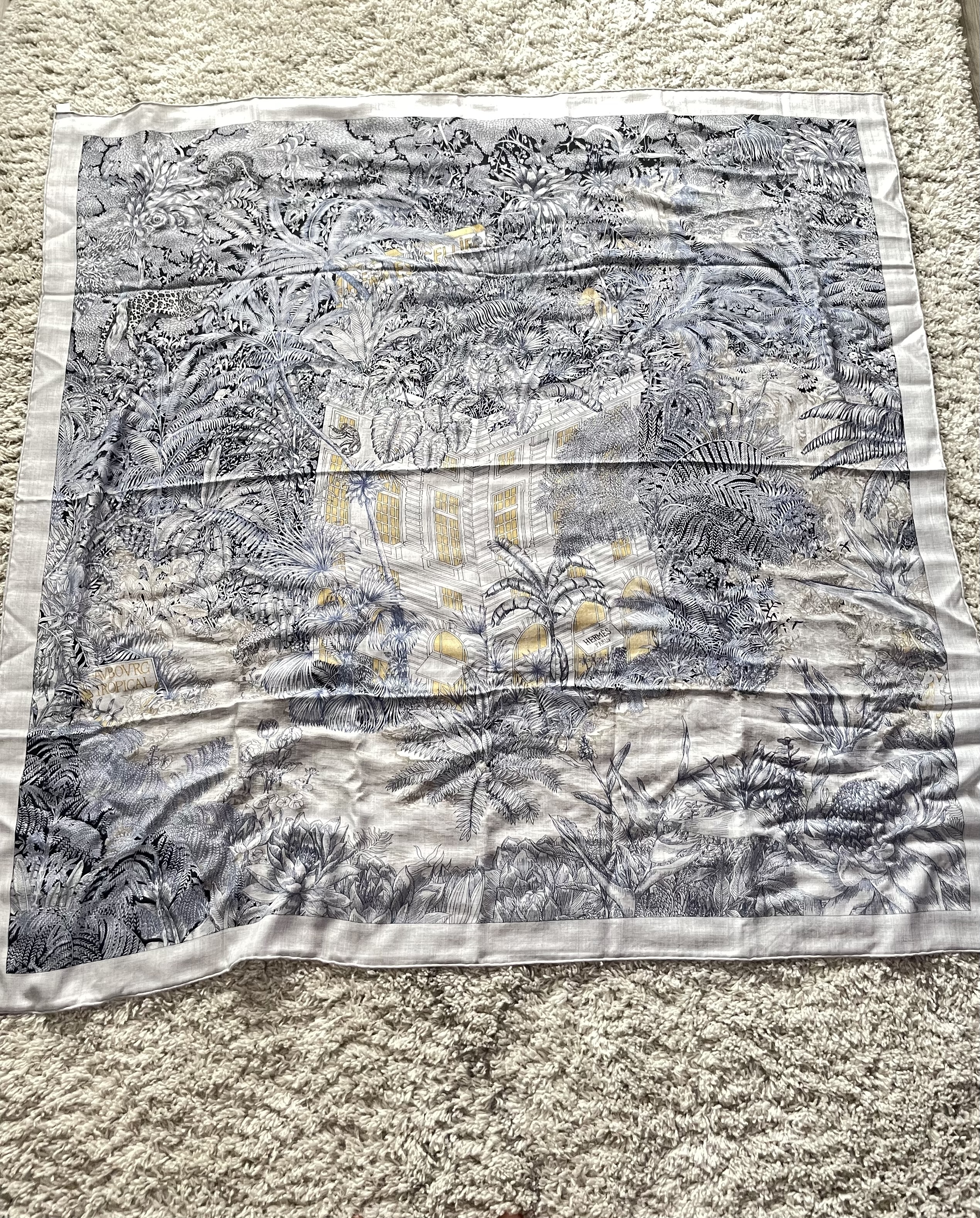 faubourg tropical shawl 140