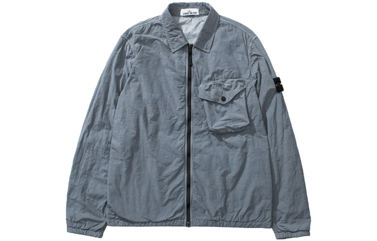 【代購】STONE ISLAND FW21 Jackets Coats Men's Haze Blue
