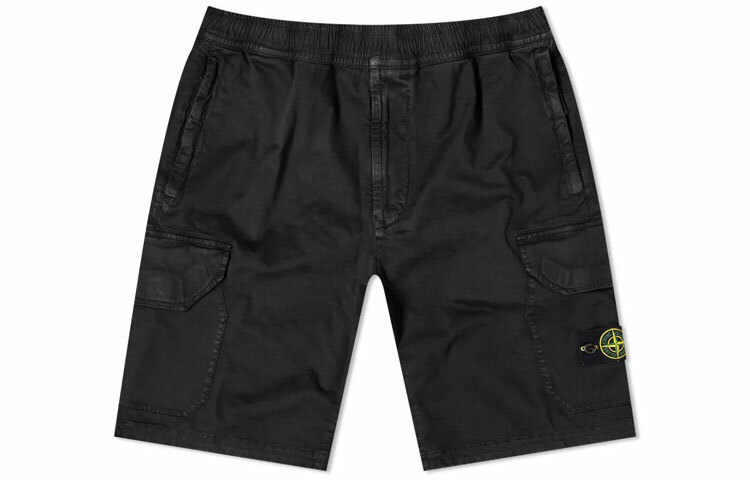 【代購】STONE ISLAND Casual Shorts Men Black