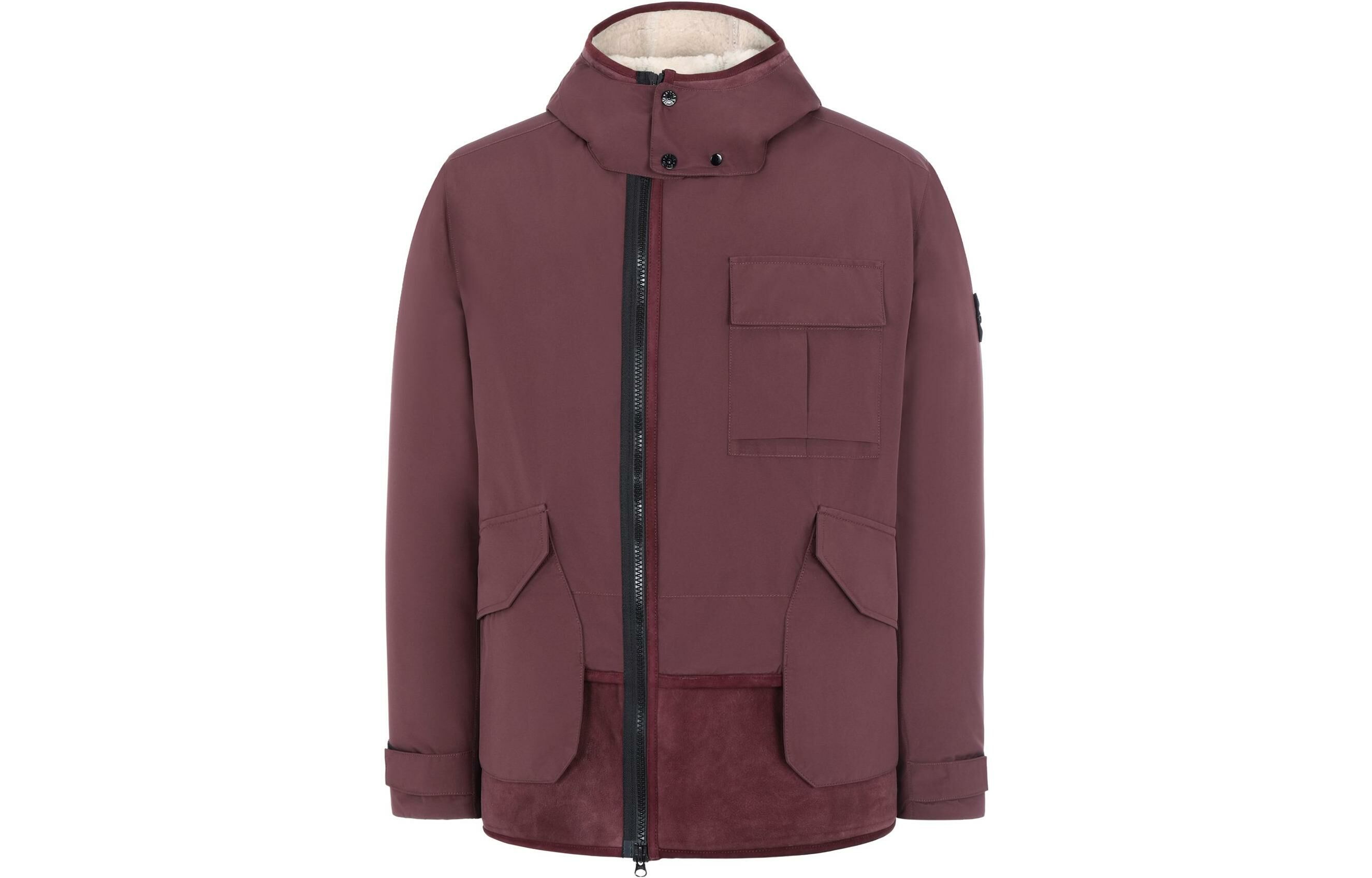 【代購】STONE ISLAND Jackets Men Burgundy