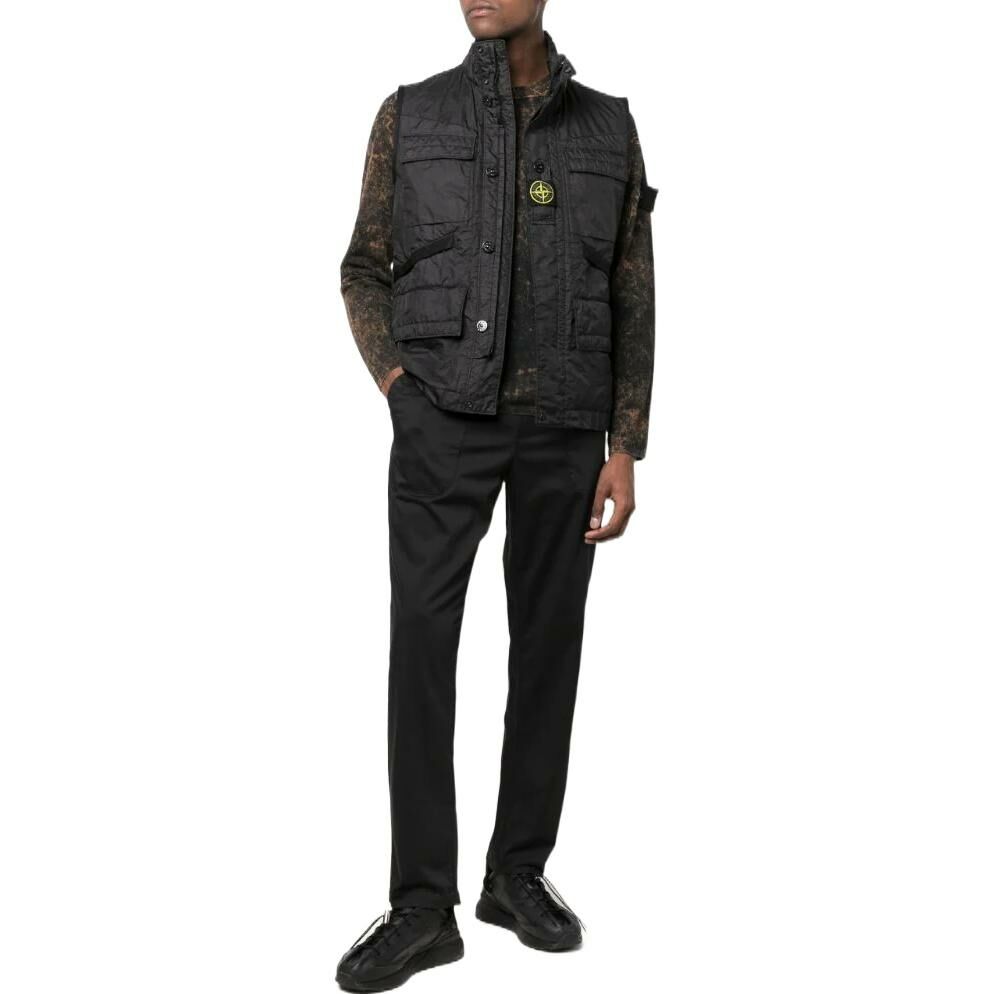 【代購】STONE ISLAND STONE ISLAND GHOST PIECES Knitted Sweatpants Men Black