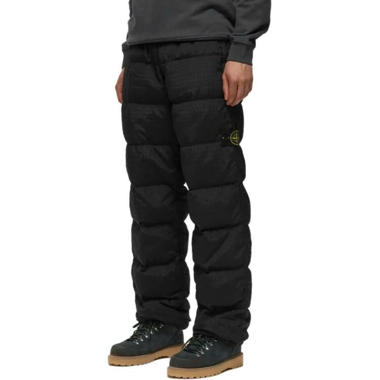 【代購】STONE ISLAND Down & Insulated Pants Men Black