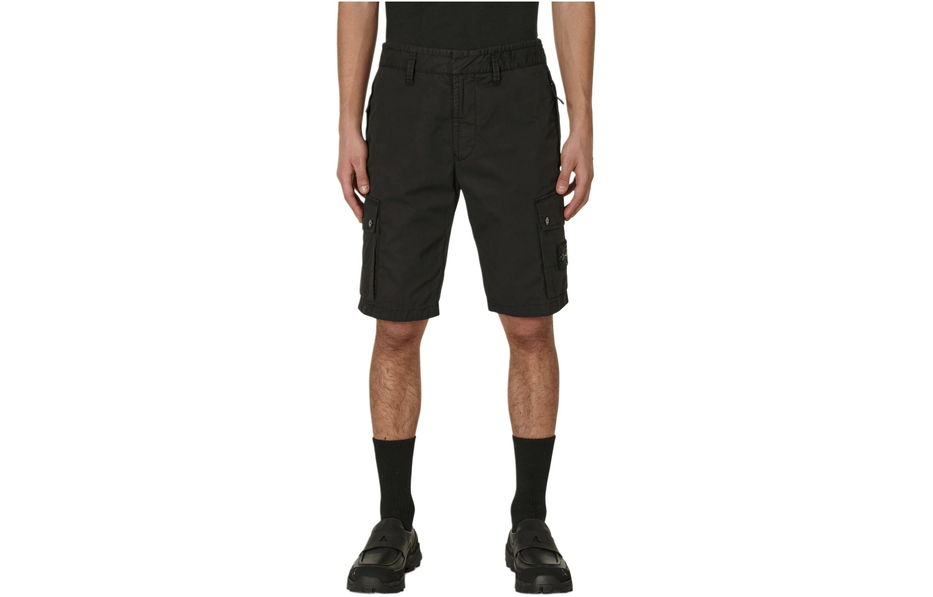 【代購】STONE ISLAND Casual Shorts Men's Black