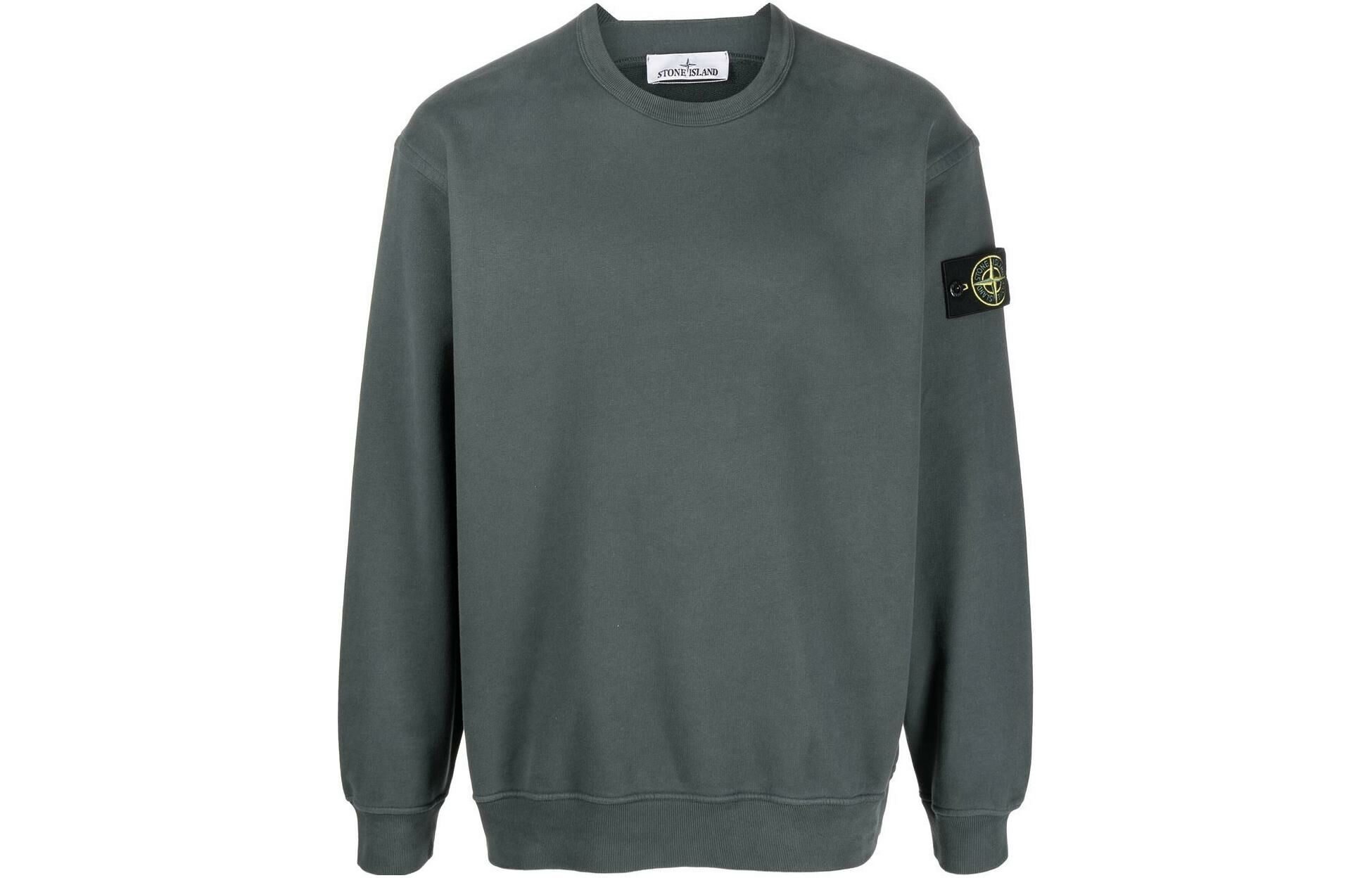 【代購】STONE ISLAND Sweatshirts Men Gasoline Blue