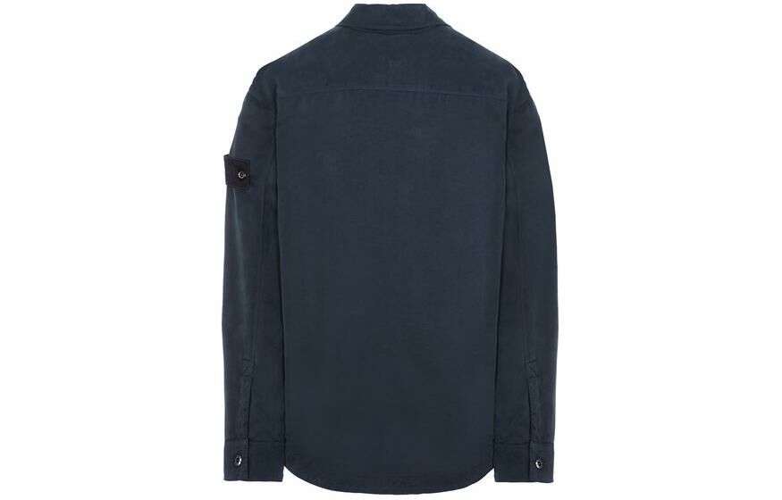 【代購】STONE ISLAND SS24 Shirt Men's Blue