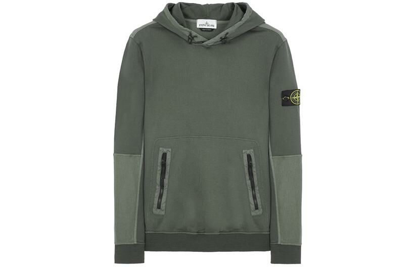 【代購】STONE ISLAND Sweatshirt Men's Moss Green