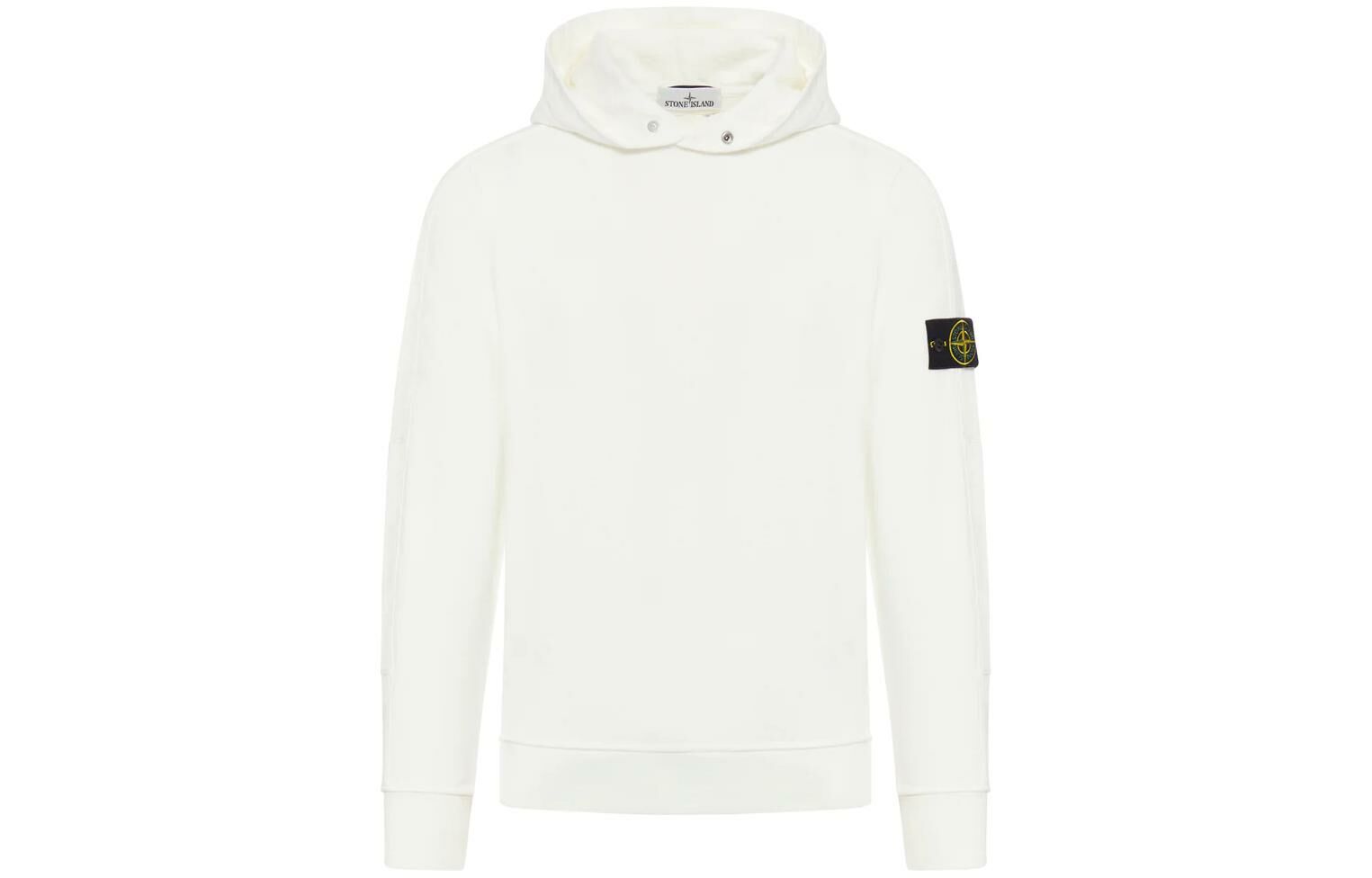 【代購】STONE ISLAND Press-Stud Fastened Logo Patch Hoodie