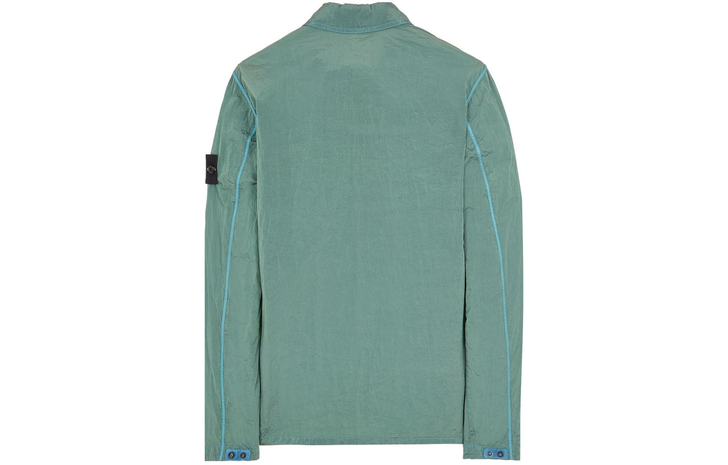 【代購】STONE ISLAND Tear-resistant Metal Nylon Series Jackets Coats Men's Light Green