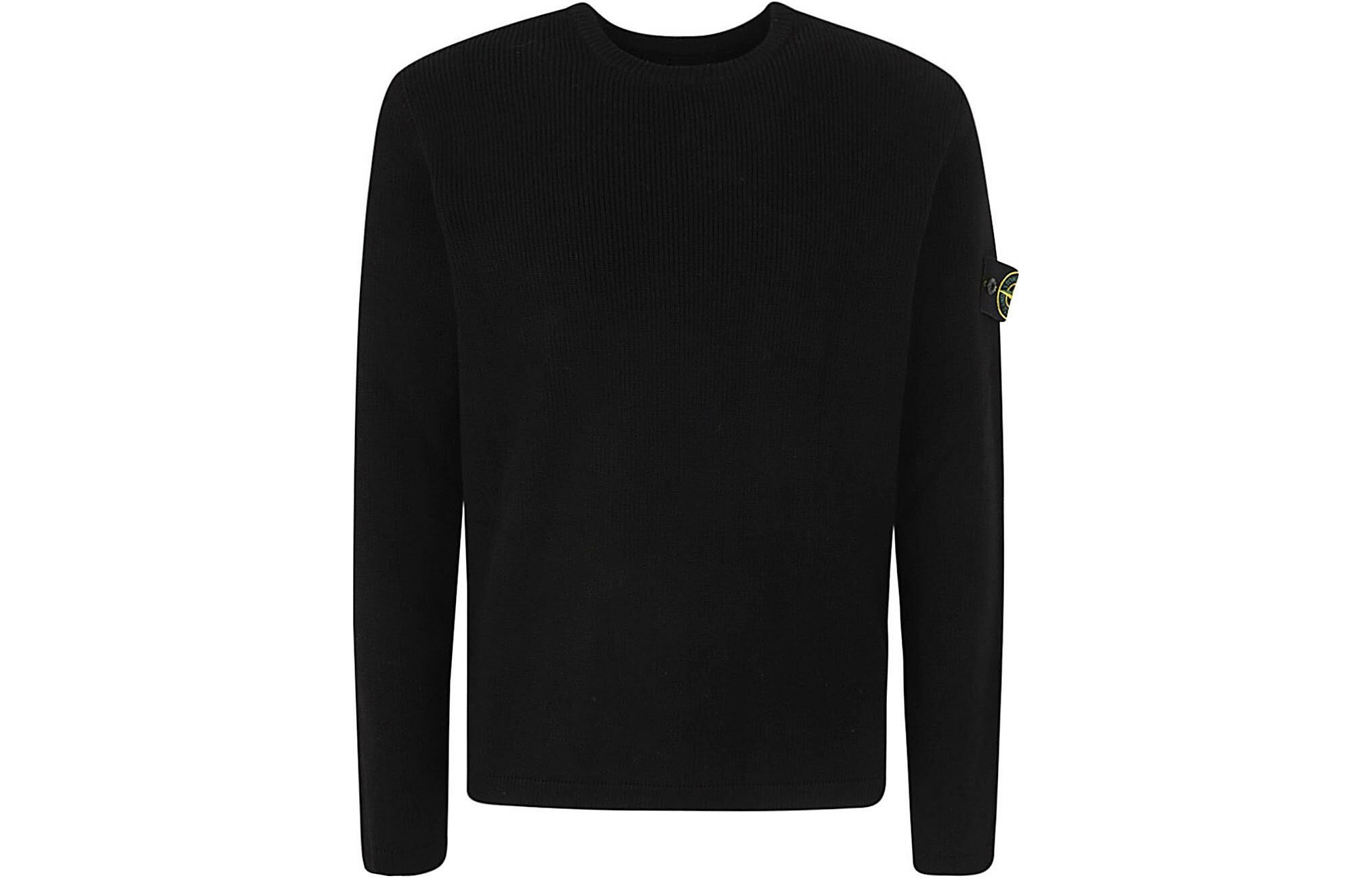 【代購】STONE ISLAND Logo-Patch Crewneck Jumper