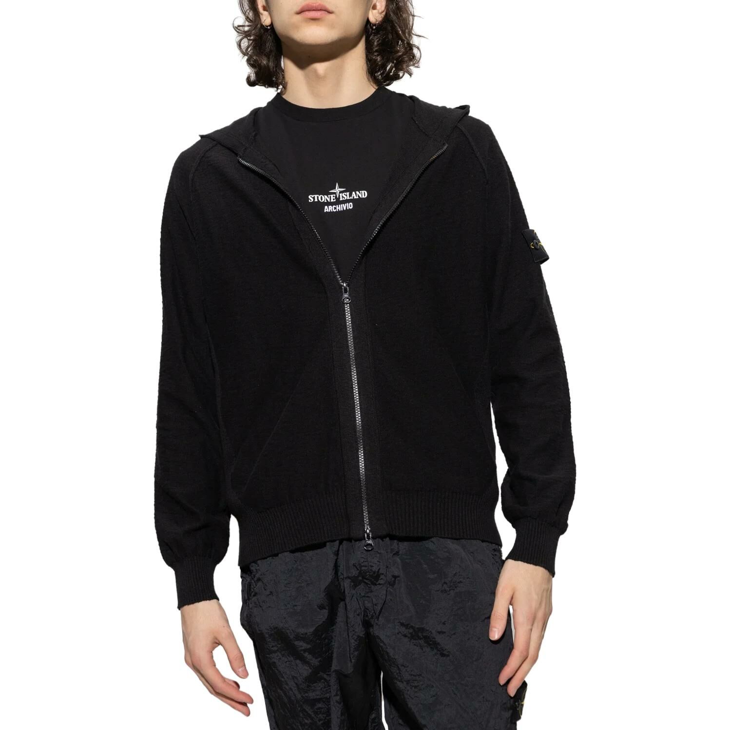 【代購】STONE ISLAND Jackets Coats Men's Black