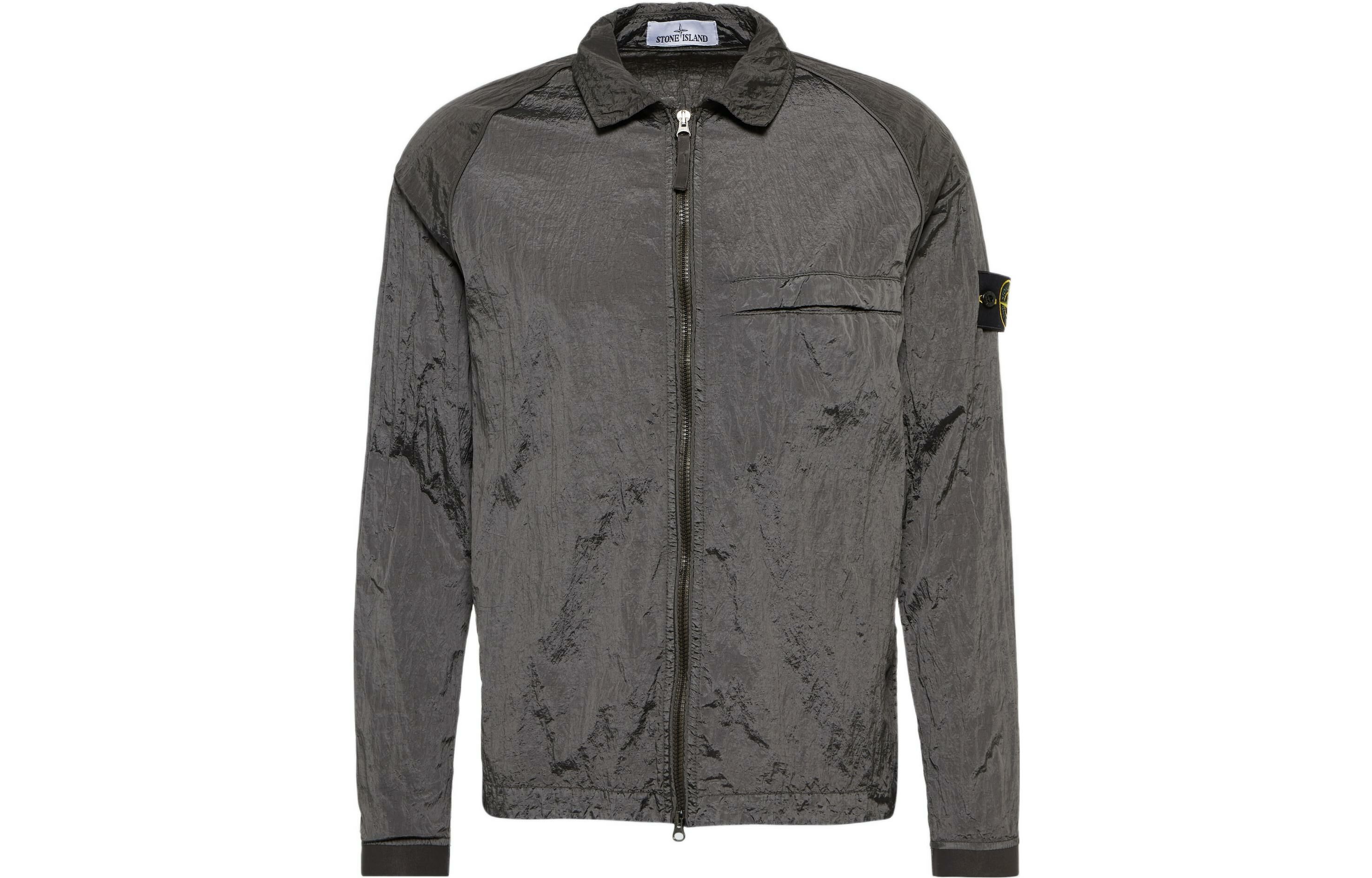 【代購】STONE ISLAND STONE ISLAND SS23 Nylon Meta Jackets Men Charcoal Black