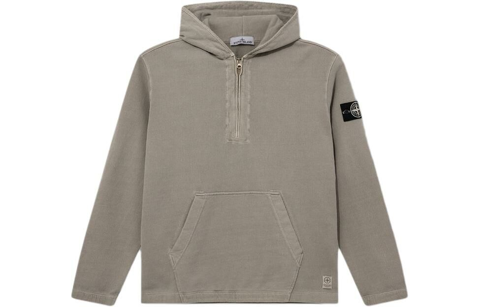 【代購】STONE ISLAND Compass-motif Cotton Hoodie