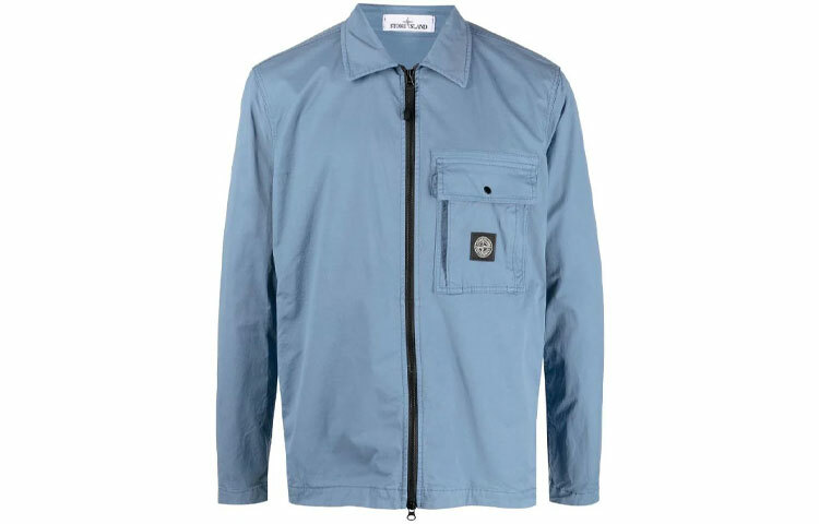 【代購】STONE ISLAND Jackets Men Haze Blue