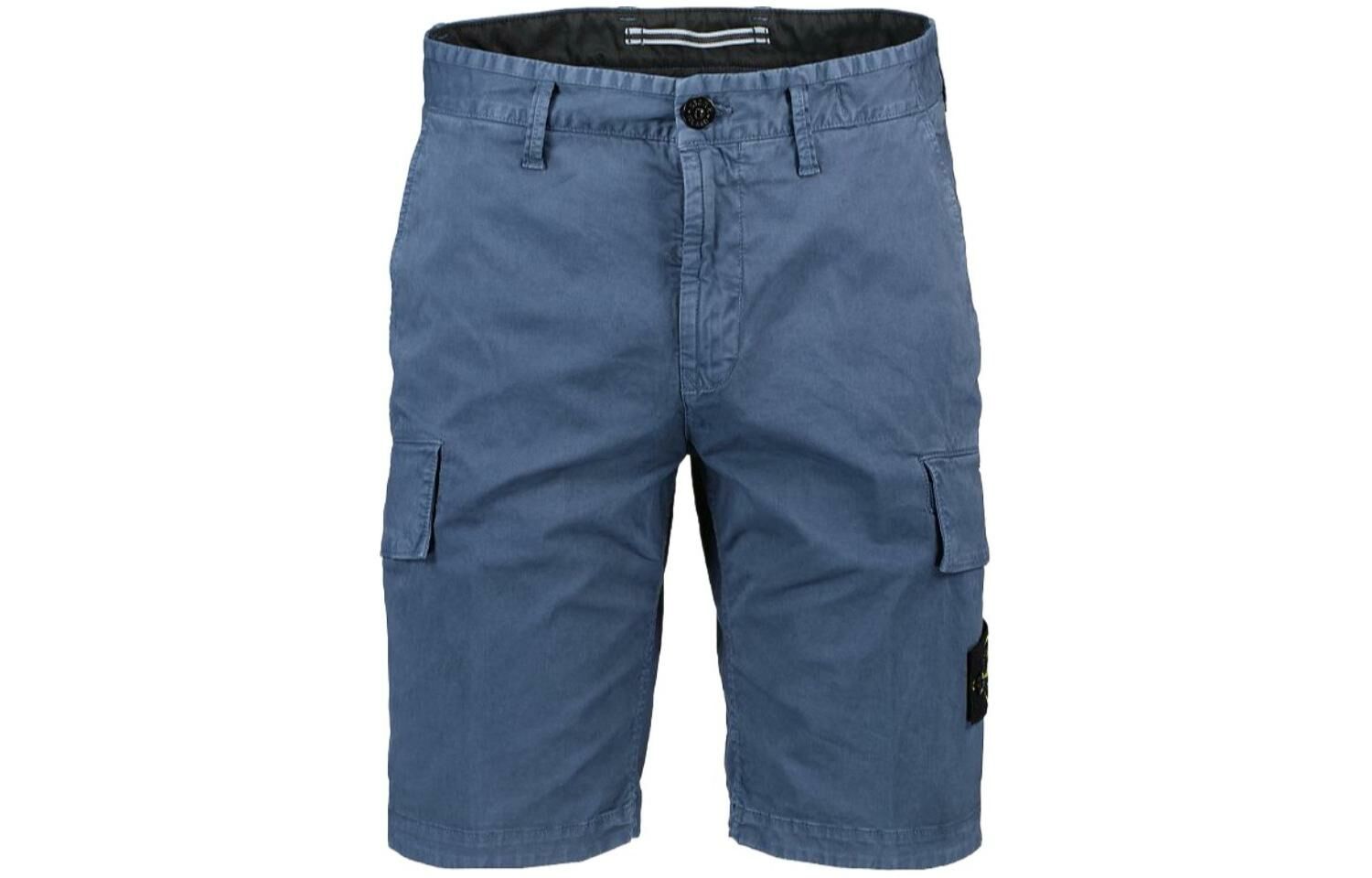 【代購】STONE ISLAND Compass-badge Cargo Shorts